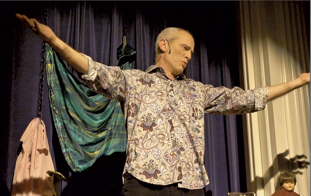 Steve Cadwell in a performance of Wild and Precious - COURTESY OF JOE LEVINE