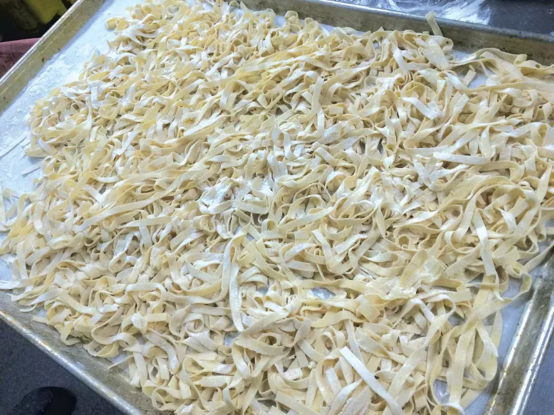 Tagliatelle at Bluebird Tavern - ALICE LEVITT