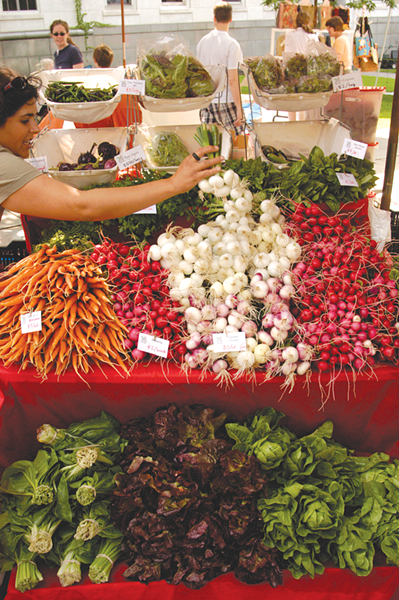 The Burlington Farmers Market - FILE: MATTHEW THORSEN