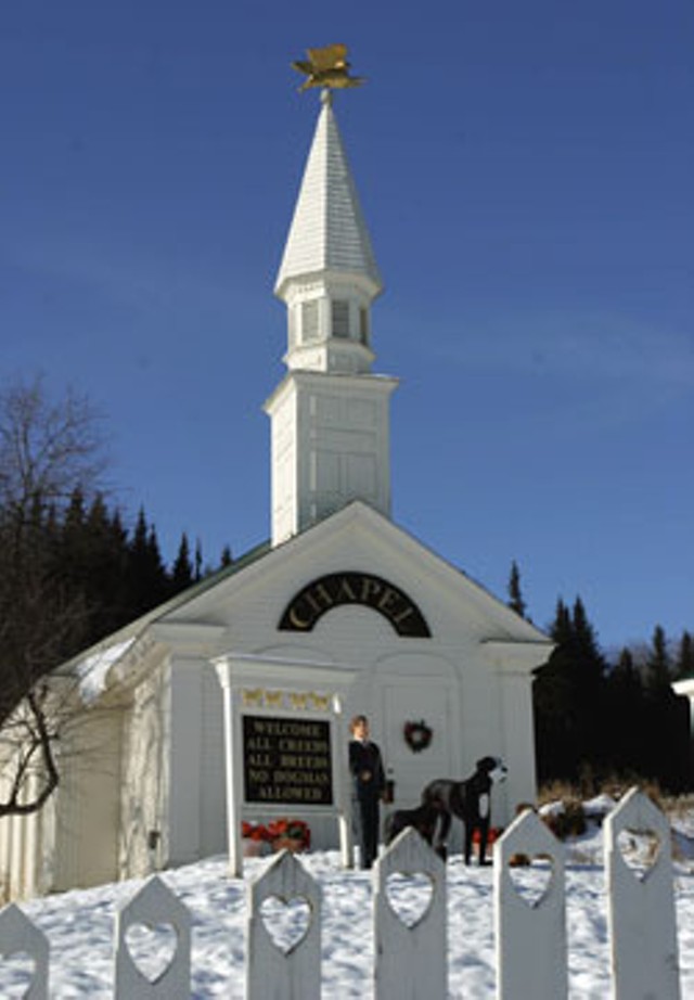 The chapel at Dog Mountain