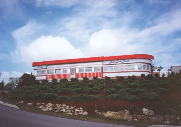 The former Libby's Blue Line Diner