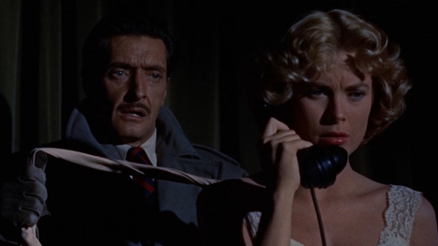 The near-murder of Margot in Dial M for Murder - WARNER BROS. PICTURES