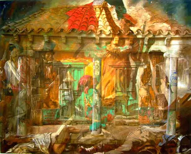 "The Terrible Angel of Freedom" by Rafael Cauduro