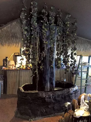 The waterfall at Maplewood Lodge - COURTESY OF MAPLEWOOD LODGE