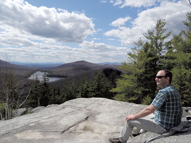 The top of Owls Head at Groton State Forest - COURTESY OF LAURA SORKIN