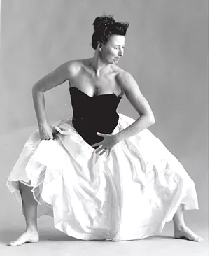 Penny Campbell at Jacob's Pillow in 1992 - COURTESY OF PENNY CAMPBELL
