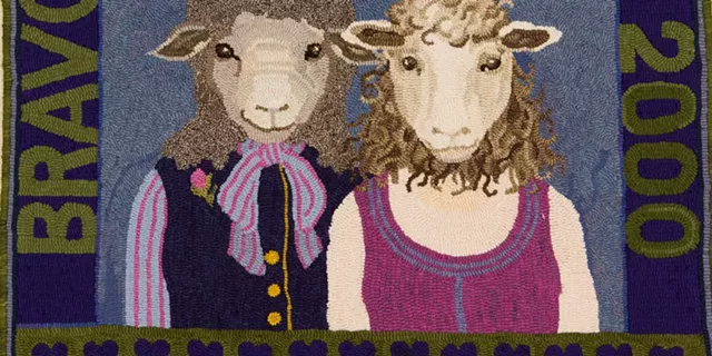 Patty Yoder, H is for Hannah & Sarah, A Civil Union, 2000. - COURTESY OF SHELBURNE MUSEUM