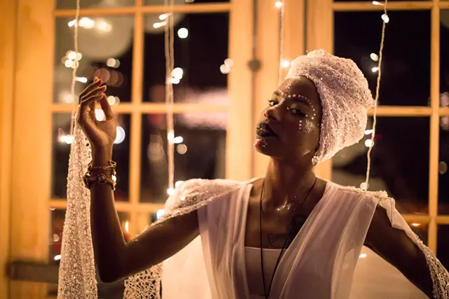 Ngonda Badila of Lady Moon & the Eclipse - COURTESY OF LUKE AWTRY PHOTOGRAPHY
