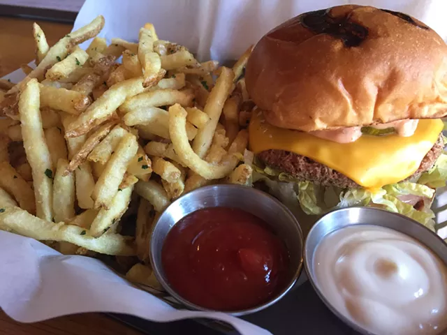 Mule Bar's Impossible Burger - HANNAH PALMER EGAN
