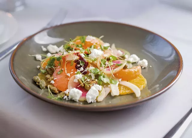 The Kitchen Table Bistro's citrus salad - OLIVER PARINI