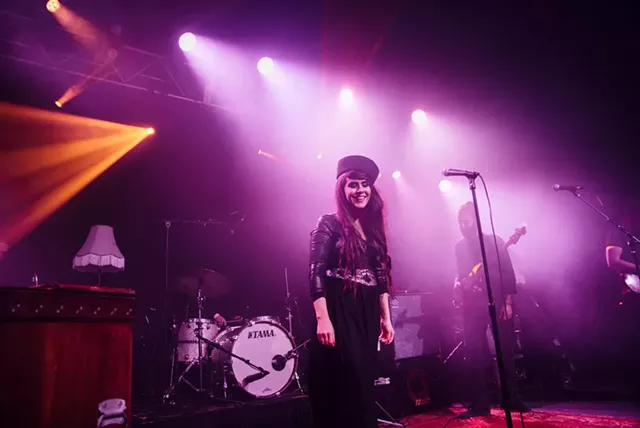 Kat Wright performing at Higher Ground for "Bardo: A Night in the Life" - COURTESY OF ARIELLE THOMAS