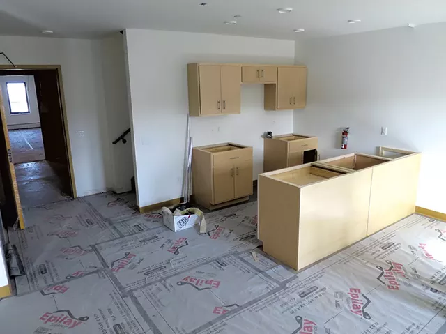A kitchen in the works - MATTHEW THORSEN