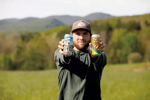 Mike Czok of Bent Hill Brewery - COURTESY OF CHIP ALLEN PHOTO