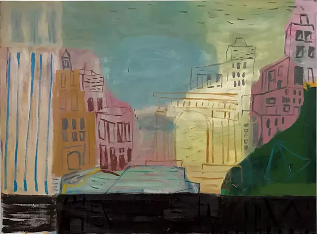 "City of Dreams" by Terry Ekasala - ARTWORK COURTESY OF HALL ART FOUNDATION