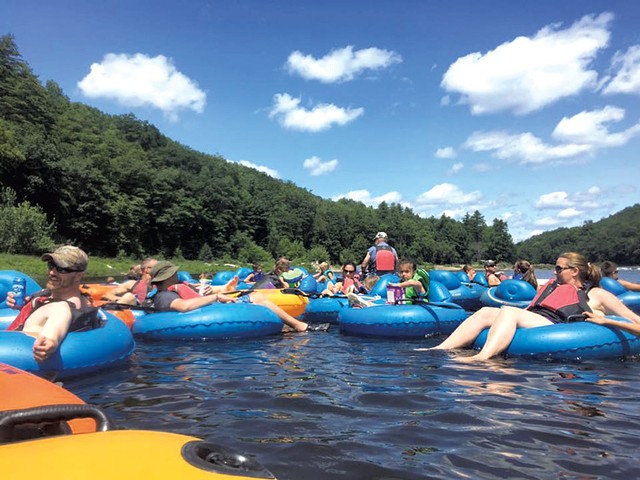 Tubing on the White River