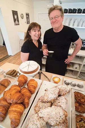 Co-owners Annie Bakst and Robert Hunt - JEB WALLACE-BRODEUR