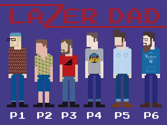 Lazer Dad - COURTESY PHOTO