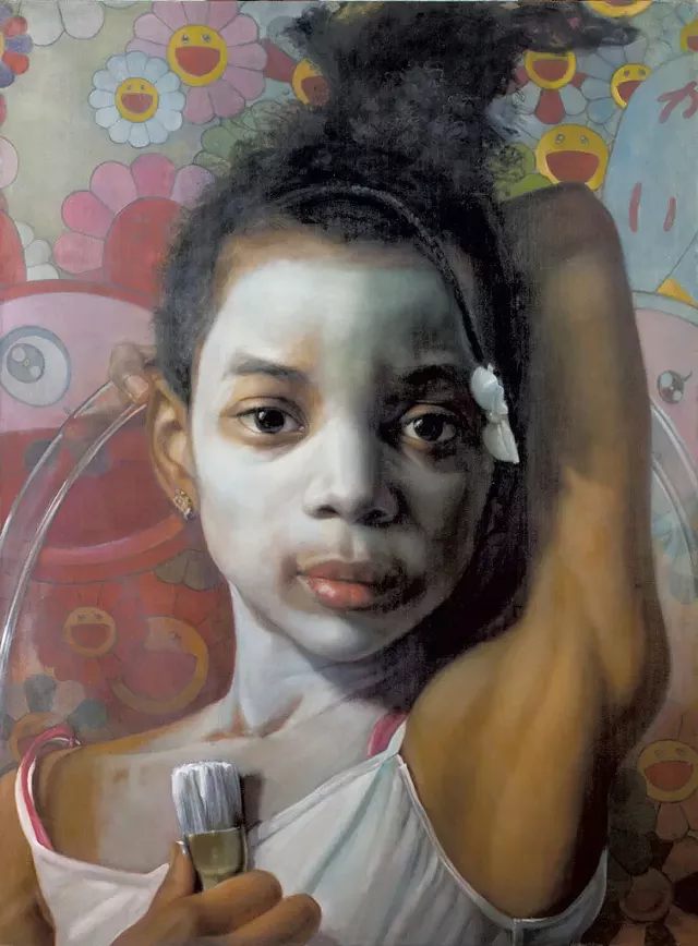 "The Artist" by Margaret Bowland - COURTESY OF HELEN DAY ART CENTER
