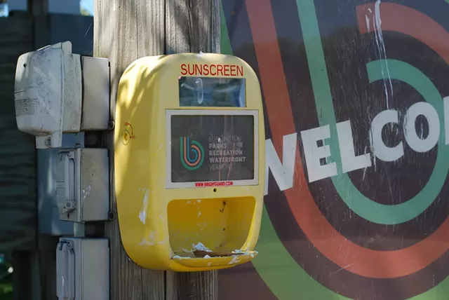 A sunscreen dispenser - SARA TABIN