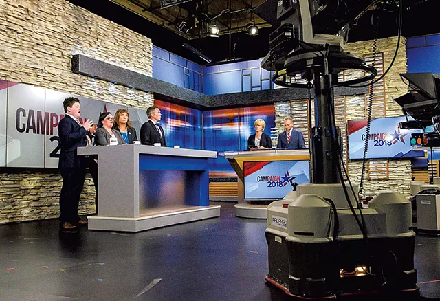 Democratic gubernatorial candidates debate at WCAX-TV - GLENN RUSEEL