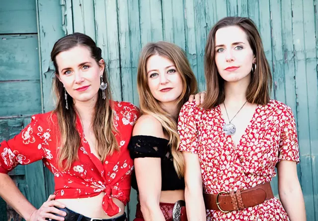 The T Sisters, from left: Chloe, Erika and Rachel Tietjen - COURTESY OF KELLY OWEN
