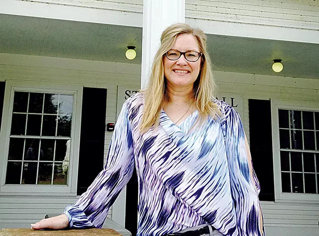 Jennifer Scott, president of the College of St. Joseph - MOLLY WALSH