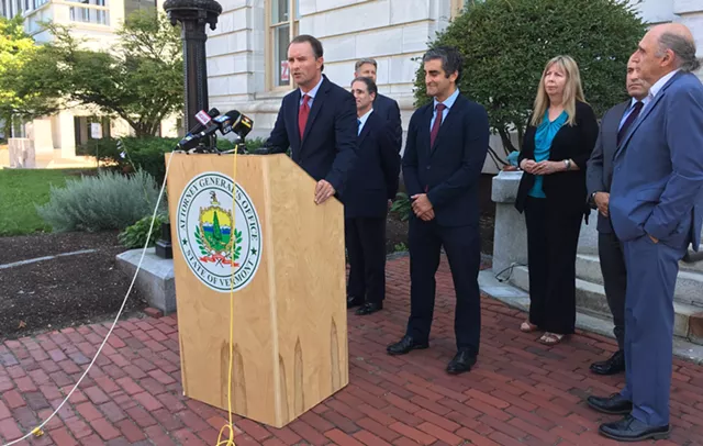 Vermont Attorney General T.J. Donovan. - MARK DAVIS
