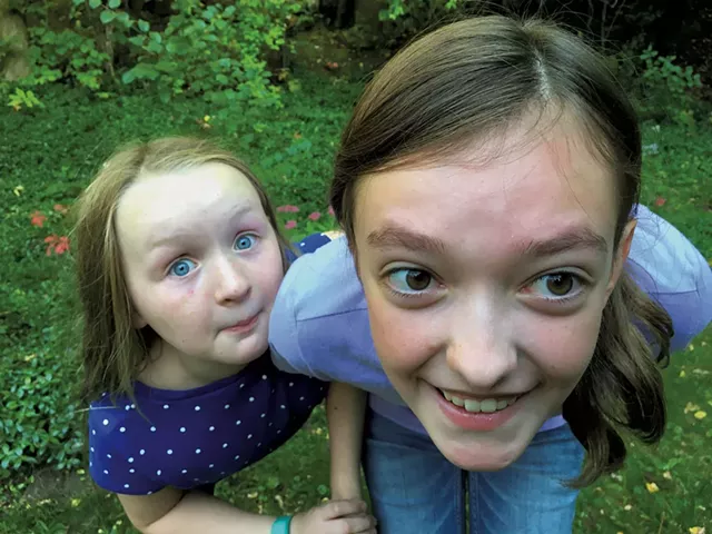 Verity Thomson (left) and Penelope deRosset - COURTESY OF THE OFF CENTER FOR THE DRAMATIC ARTS