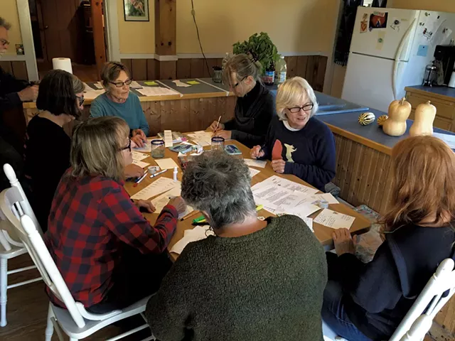 Clockwise from left: Ginny Sassaman, Judy Copa, Iris Wechling, Marilyn Bush, Linda Schütz and Karen Bunnewith - JOHN WALTERS