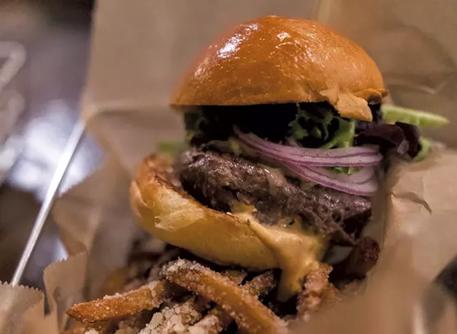A meal at Worthy Burger - COURTESY OF WORTHY BURGER