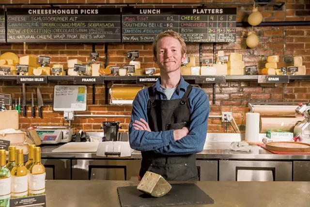 Dedalus cheesemonger John O'Brien - OLIVER PARINI