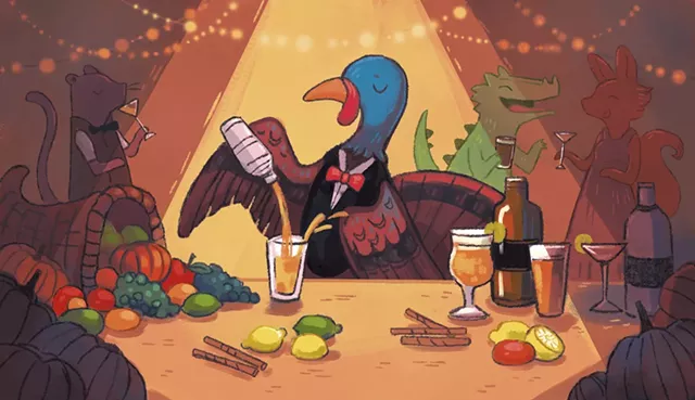 Toast the holiday - MICHELLE SIMPSON