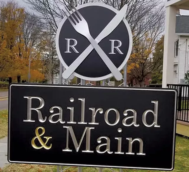 New Railroad & Main signage - COURTESY OF RAILROAD & MAIN