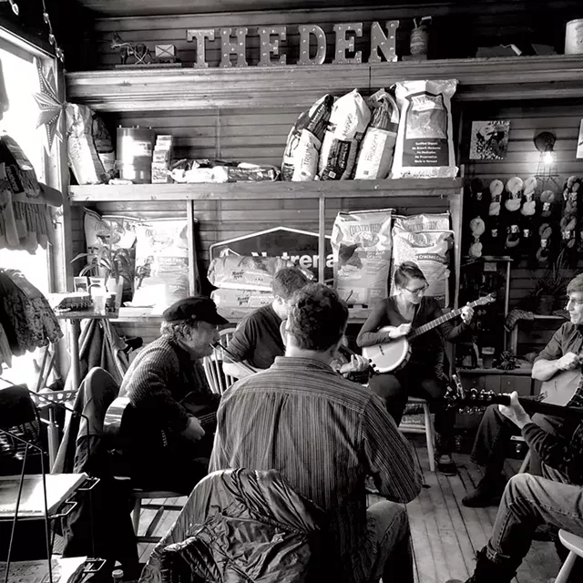 Jam session at Harry's Hardware - COURTESY OF HARRY'S HARDWARE