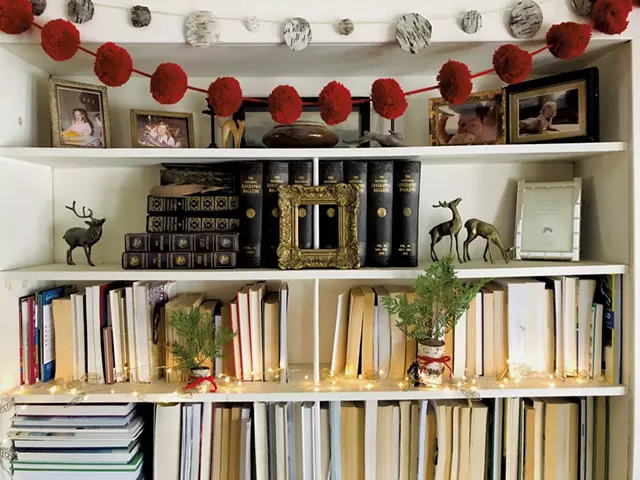 Bring the outdoors in with birch-bark arrangements. - COURTESY OF BRIANNE TAYLOR