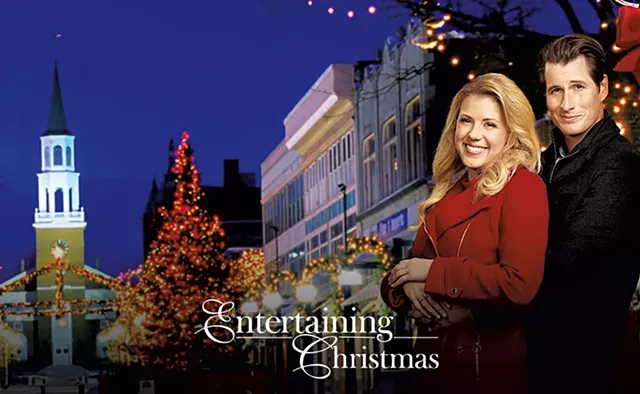 Jodie Sweetin and Brendan Fehr in Entertaining Christmas