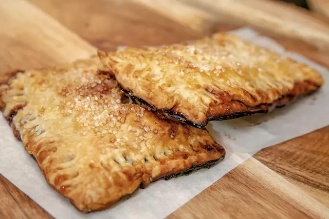 Blueberry hand pies at Willow's Bagels - FILE: JAMES BUCK