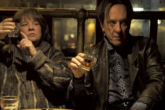 Melissa McCarthy and Richard E. Grant in Can You Ever Forgive Me?