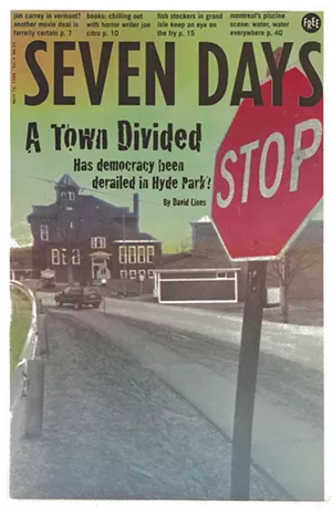 Seven Days cover, April 14, 1999 - MATTHEW THORSEN