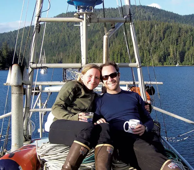 Maria and Lynn Steyaart in Alaska - COURTESY OF HONEYWILYA FISH