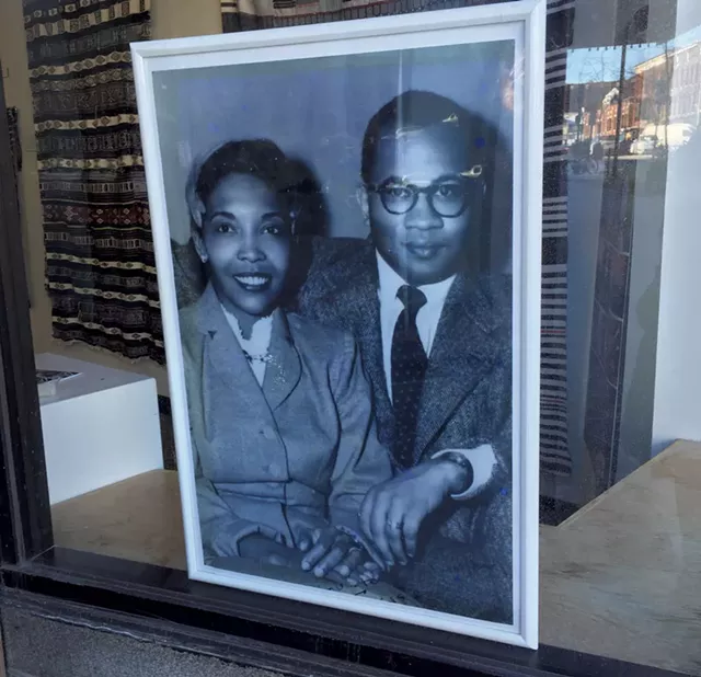 Photograph of Jack and Lydia Clemmons, circa 1953 - RACHEL ELIZABETH JONES