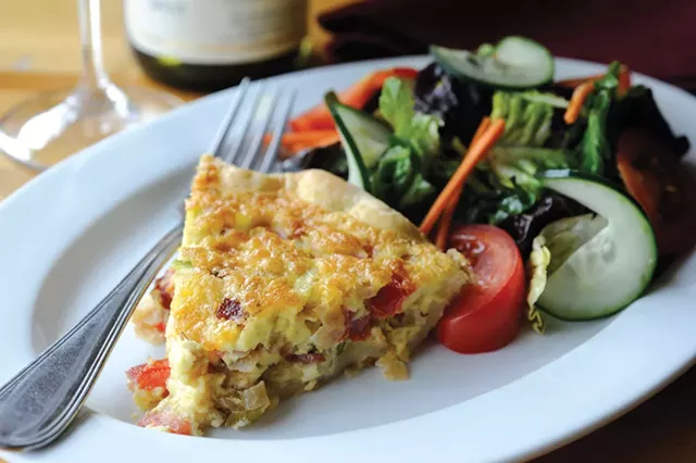 Quiche at NECI - JEB WALLACE-BRODEUR