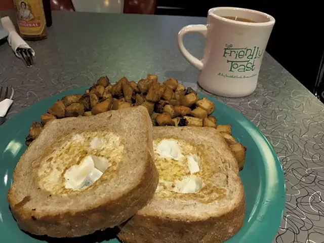 A breakfast at the Friendly Toast - SALLY POLLAK