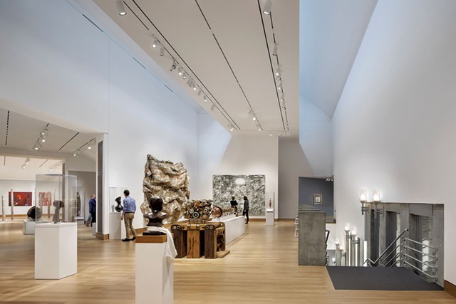 Second-floor gallery - COURTESY OF THE HOOD MUSEUM OF ART/MICHAEL MORAN