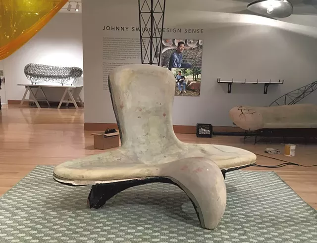 Johnny Swing exhibit in the Pizzagalli Center - PHOTO COURTESY OF SHELBURNE MUSEUM