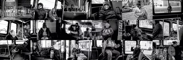 "The Bus" by Bob Van Degna - COURTESY OF ALLEY GALLERY