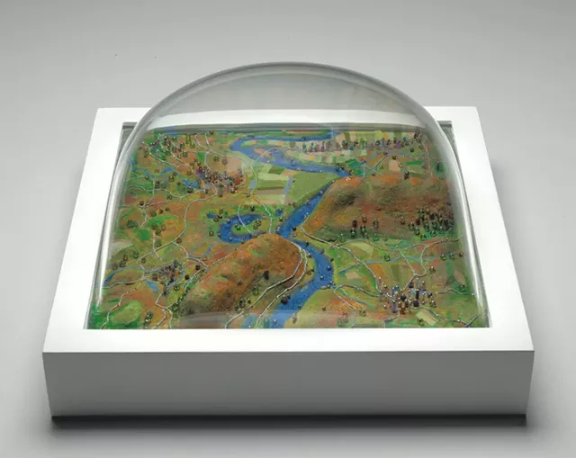"Happy Valley (Fall)" by Sally Curcio - COURTESY OF THE FLEMING MUSEUM