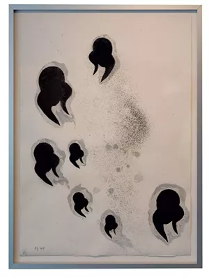 "Hairstyles Floating in Space, 2018" - COURTESY OF BCA CENTER