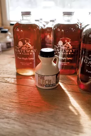The Gateway Farm's maple and birch syrup - CALEB KENNA