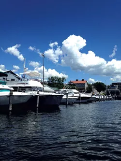Boats on Burlington Bay - MOLLY WALSH